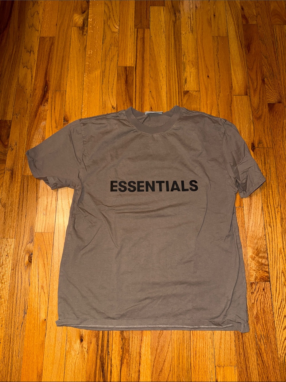 Essentials Men's Logo Tee — Gray